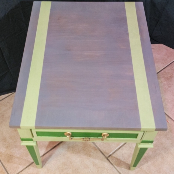 MCM Side Table, refurbished mid century modern end table - Picture 4 of 7